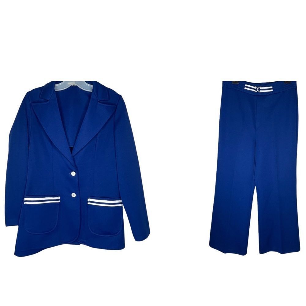 Vintage Pantsuit Blue